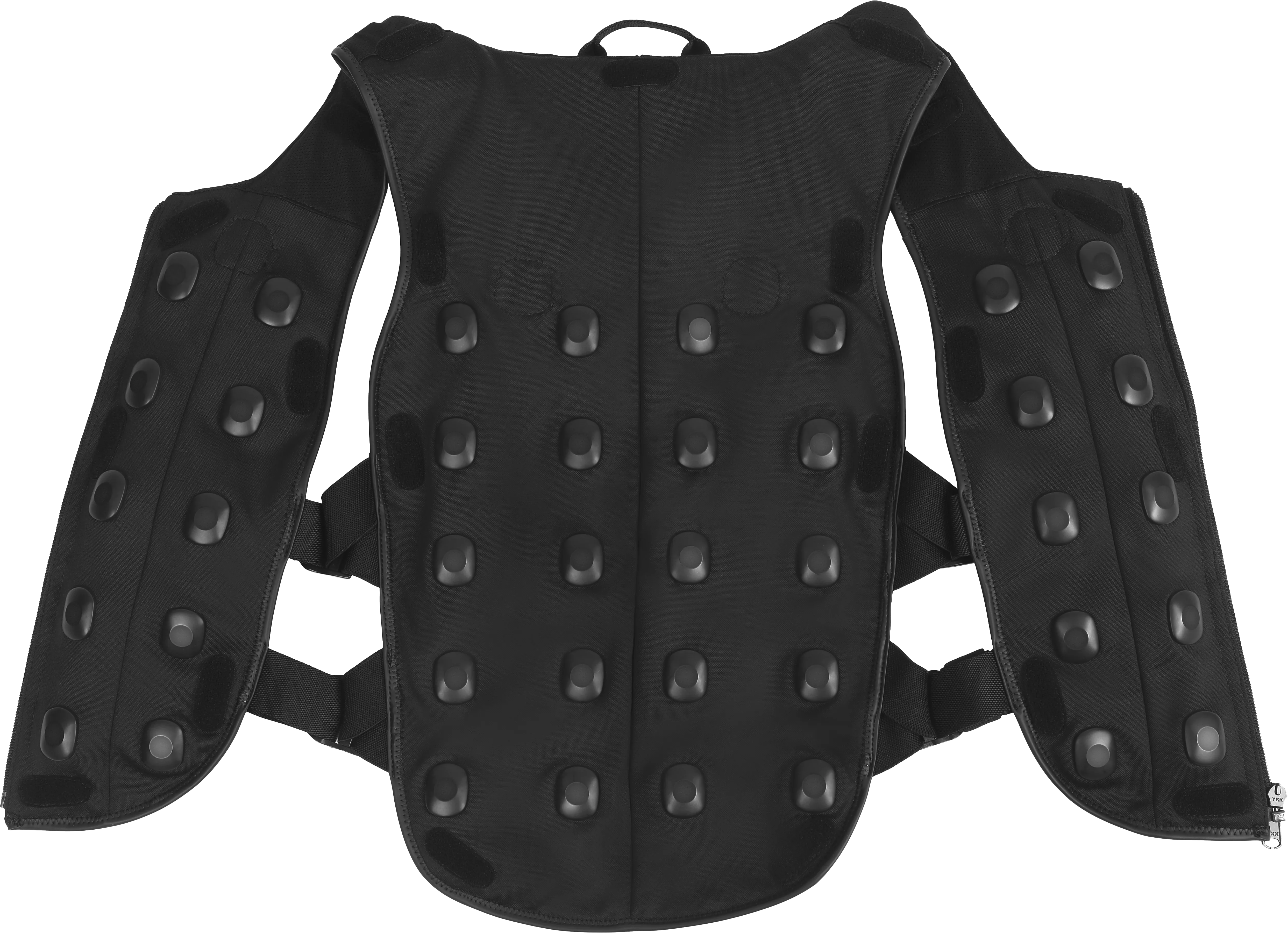 A bHaptics TactSuit x40 vest displaying multiple vibration motors